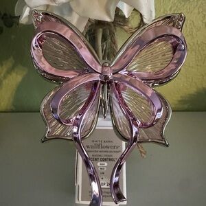 NEW BBW ELEGANT PINK BOW & BUTTERFLY SCENT CONTROL WALLFLOWER PLUG
